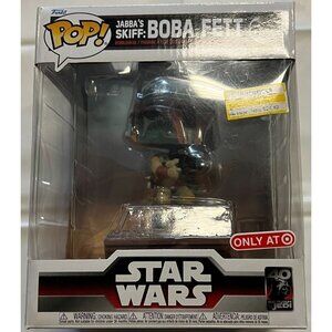 Funko POP! Deluxe: Return of The Jedi Jabba's Skiff Boba Fett Figure